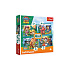 Puzzle 4v1 Tlapková patrola/Paw Patrol Dino Movie: Příběhy z ostrova dinosaurů v krabici 28x28x6cm