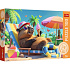 Puzzle Relax ve stylu kapybary 41x27,5cm 100 dílků v krabici 29x19x4cm