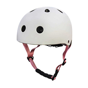 Dětská cyklistická helma Trike Fix dětská nastavitelná LED S 48-54cm bílá