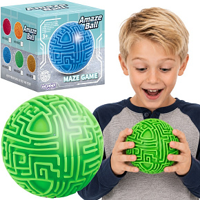 WOOPIE Zielona Kula Labirynt 3D Gra Zręcznościowa Amaze Ball WOOPIE Zielona Kula Labirynt 3D Gra Zręcznościowa Amaze Ball