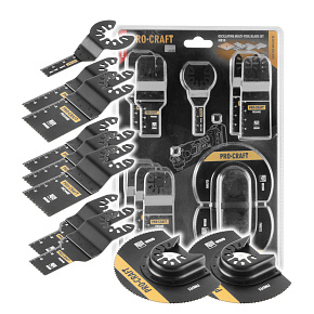 Sada nástavců pro multifunkční oscilační brusku Procraft MB10 Sada nástavců pro multifunkční oscilační brusku Procraft MB10