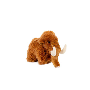Mamut plyš 10x17cm hnědý 0m+ Mamut plyš 10x17cm hnědý 0m+