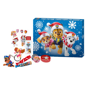 Adventní kosmetický kalendář dětský Tlapková Patrola Adventní kosmetický kalendář dětský Tlapková Patrola