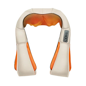 Herzberg HG-MSG20: Shiatsu masážní přístroj na krk a ramena Béžový