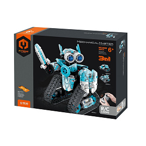 Stavebnice iM.MASTER 3v1 programovatelný robot RC plast 2,4GHz 397 dílků na bat. v krabici 31x23cm