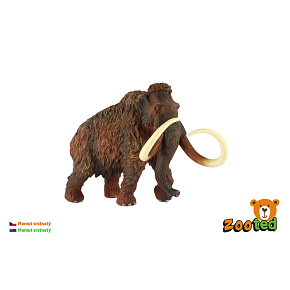 Mamut srstnatý zooted plast 18cm Mamut srstnatý zooted plast 18cm