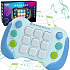WOOPIE Elektronická Hra Dovednostní Pop-It Fidget Toy Gamepad Modrý