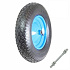 Pneumatické kolo 2PR pro kolečko 400mm/150kg kuličkové ložisko + osa