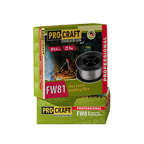 Trubičkový svařovací drát flux Procraft FW81