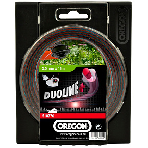 Bezhlučná žací struna 1,6 mm x 15 m - DUOLINE PLUS