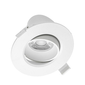 GTV  LD-VLROK0538-CB LED Svítidlo VOLARE, typ downlight, 5W, 400lm, 3000K,