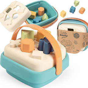 SMOBY Little Green Třídič v Košíku Bioplastik