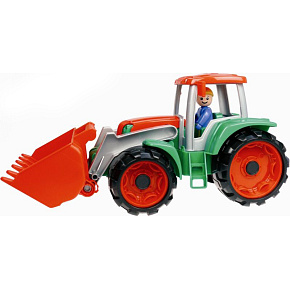 Auto Truxx traktor nakladač s figurkou plast 35cm 24m+