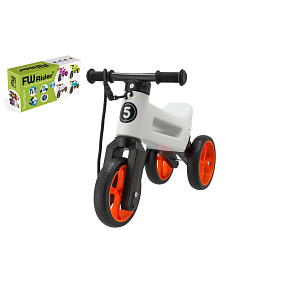 Odrážedlo FUNNY WHEELS Rider SuperSport bílé/oranž 2v1+popruh,výš.sedla28/30cm nos.25kg 18m+v krab. Odrážedlo FUNNY WHEELS Rider SuperSport bílé/oranž 2v1+popruh,výš.sedla28/30cm nos.25kg 18m+v krab.