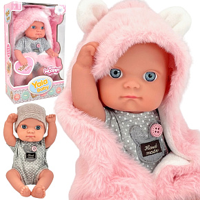 WOOPIE ROYAL První Panenka Miminko s Deka Králíčkem 23 cm