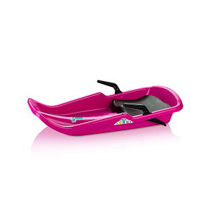 Boby Cyclone monster plast 80x39cm se sedátkem s brzdami růžové v sáčku Boby Cyclone monster plast 80x39cm se sedátkem s brzdami růžové v sáčku