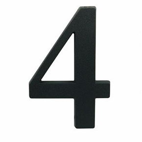 Číslice SP 19cm černá 4