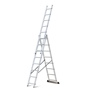 Žebřík hliníkový třídílný 3x6 Procraft PLA3.340