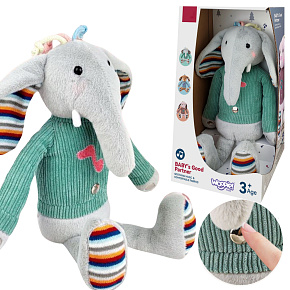 WOOPIE Interaktivní Slon Plyšák se Zvukem a Světlem WOOPIE Interaktivní Slon Plyšák se Zvukem a Světlem