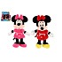 Minnie Mouse plyšová 2 barvy 12ks v boxu