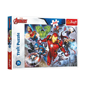 Puzzle Disney Avengers 200 dílků 48x34cm v krabici 33x23x4cm Puzzle Disney Avengers 200 dílků 48x34cm v krabici 33x23x4cm