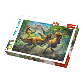 Puzzle Dinosauři/Tyranosaurus 41x27,5cm 160 dílků v krabici 29x19x4cm Puzzle Dinosauři/Tyranosaurus 41x27,5cm 160 dílků v krabici 29x19x4cm