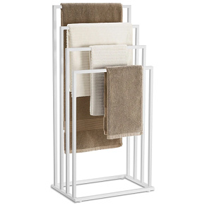 Towel Rack 4 Bars - White Towel Rack 4 Bars - White
