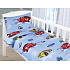 VERATEX Dětské povlečení bavlna 90x135, 45x60 Závodní auta**