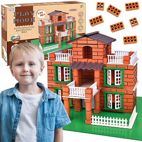 WOOPIE Stavební Sada z Cihel - Vila 357 ks.