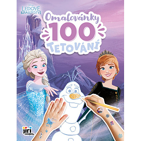 Omalovánky a 100 tetování FROZEN - Ledové království Omalovánky a 100 tetování FROZEN - Ledové království