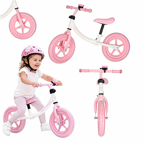 Odrážedlo Trike Fix Balance s růžovým zvonkem