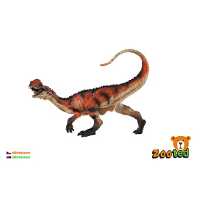 Dilofosaurus dinosaurus zooted plast 15cm Dilofosaurus dinosaurus zooted plast 15cm