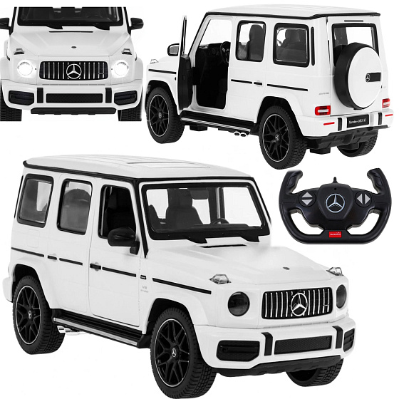 Lebula dálkově ovládané auto Mercedes G 63 RC 1:14 na dálkové ovládání bílé