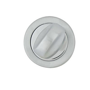 Štítek 555 M6/M18 chrom/chrom satén WC Štítek 555 M6/M18 chrom/chrom satén WC