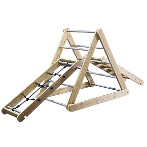 CLASSIC WORLD EDU Dřevěné Hřiště XL Sada Montessori Žebřík na Lezení