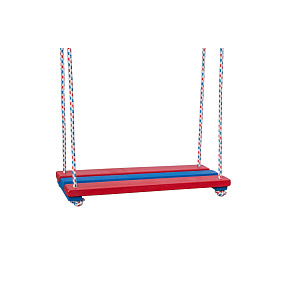Houpačka/Houpací prkénko dřevo barevné 46x20cm nosnost 80kg v sáčku Houpačka/Houpací prkénko dřevo barevné 46x20cm nosnost 80kg v sáčku