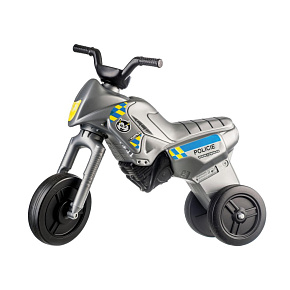 Odrážedlo Enduro Yupee Policie velké plast výška sedadla 31cm nosnost do 25kg 12m+ Odrážedlo Enduro Yupee Policie velké plast výška sedadla 31cm nosnost do 25kg 12m+