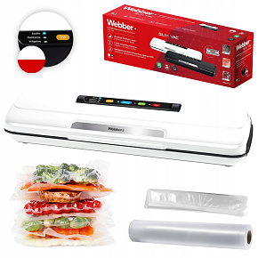 Vacuum Sealer for Food Packaging 110W Accessories White