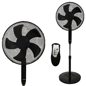 Standing Floor Fan 45W – 3 Modes, 5 Blades, Timer, Remote Control Standing Floor Fan 45W – 3 Modes, 5 Blades, Timer, Remote Control