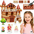WOOPIE Zámek z Kostiček 506 ks. Figurky Konstrukční DIY sada pro děti
