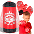 Worek bokserski i rękawice zestaw do boksowania