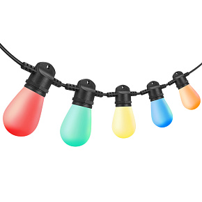 Ecolite Párty řetěz EUS14 RGB řetěz LED, 15x0,6W, IP65, 14m+7,5m