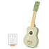Viga Dřevěné Ukulele Kytara Pro Děti Zelené S Notami