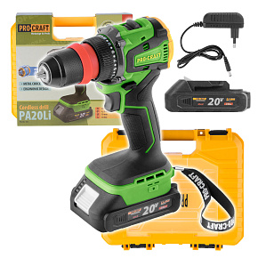 Aku šroubovák Procraft PA20LiDFR
