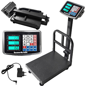 Electronic scale 200 kg, warehouse, shop, platform, cargo, industrial, LCD Electronic scale 200 kg, warehouse, shop, platform, cargo, industrial, LCD