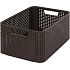 Úložný box STYLE M hnědý