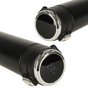 Termohrnek s náustkem termoska LED 350ml černý Termohrnek s náustkem termoska LED 350ml černý