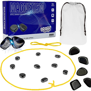 WOOPIE Hra Magnetické Kamínky na Provázku 20 ks.