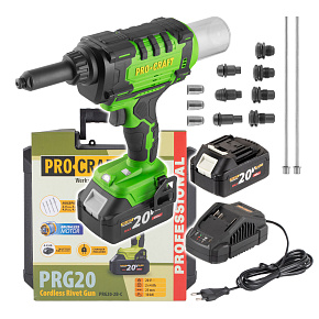 Aku nýtovací pistole Procraft PRG20 Aku nýtovací pistole Procraft PRG20
