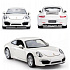 Lebula auto model sběratelský porsche 911 bílý 1:24 d